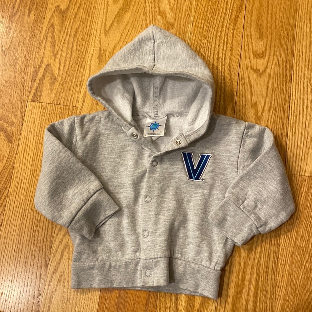 Baby Villanova Snap Up Hoodie